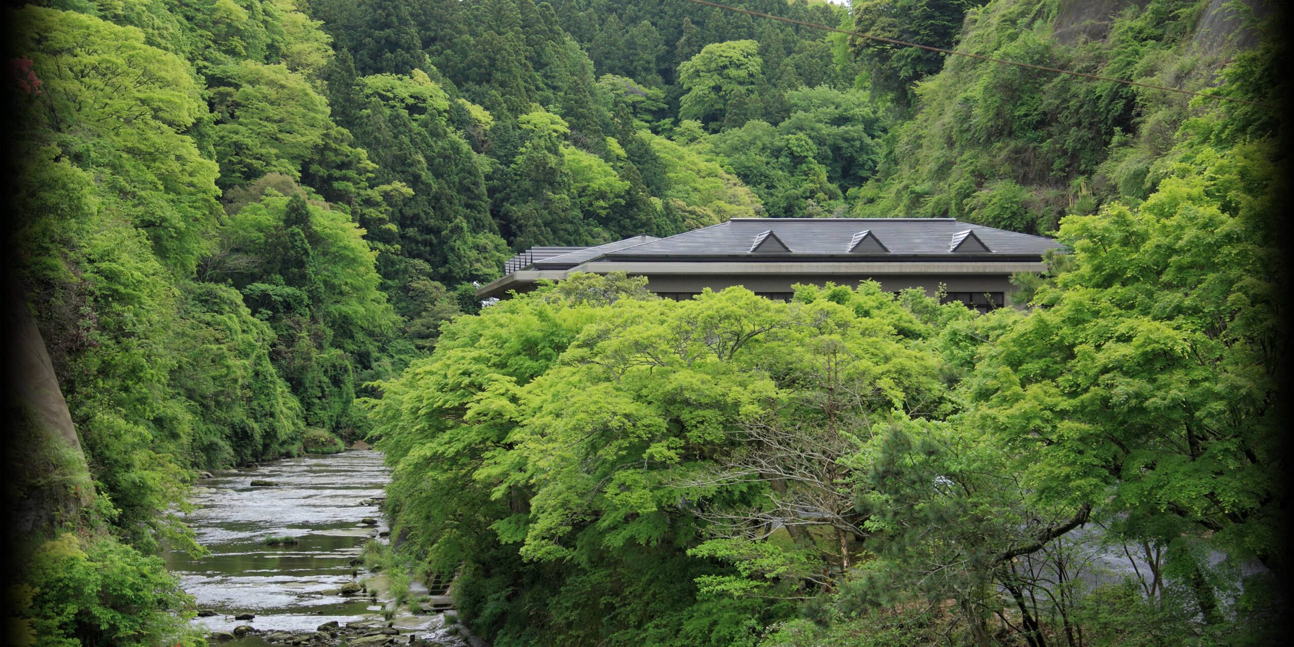 渓谷別庭 もちの木 — 千葉・養老渓谷 · 房総半島中央の渓谷沿いに建つ二千坪の庭園を持つ温泉旅館
