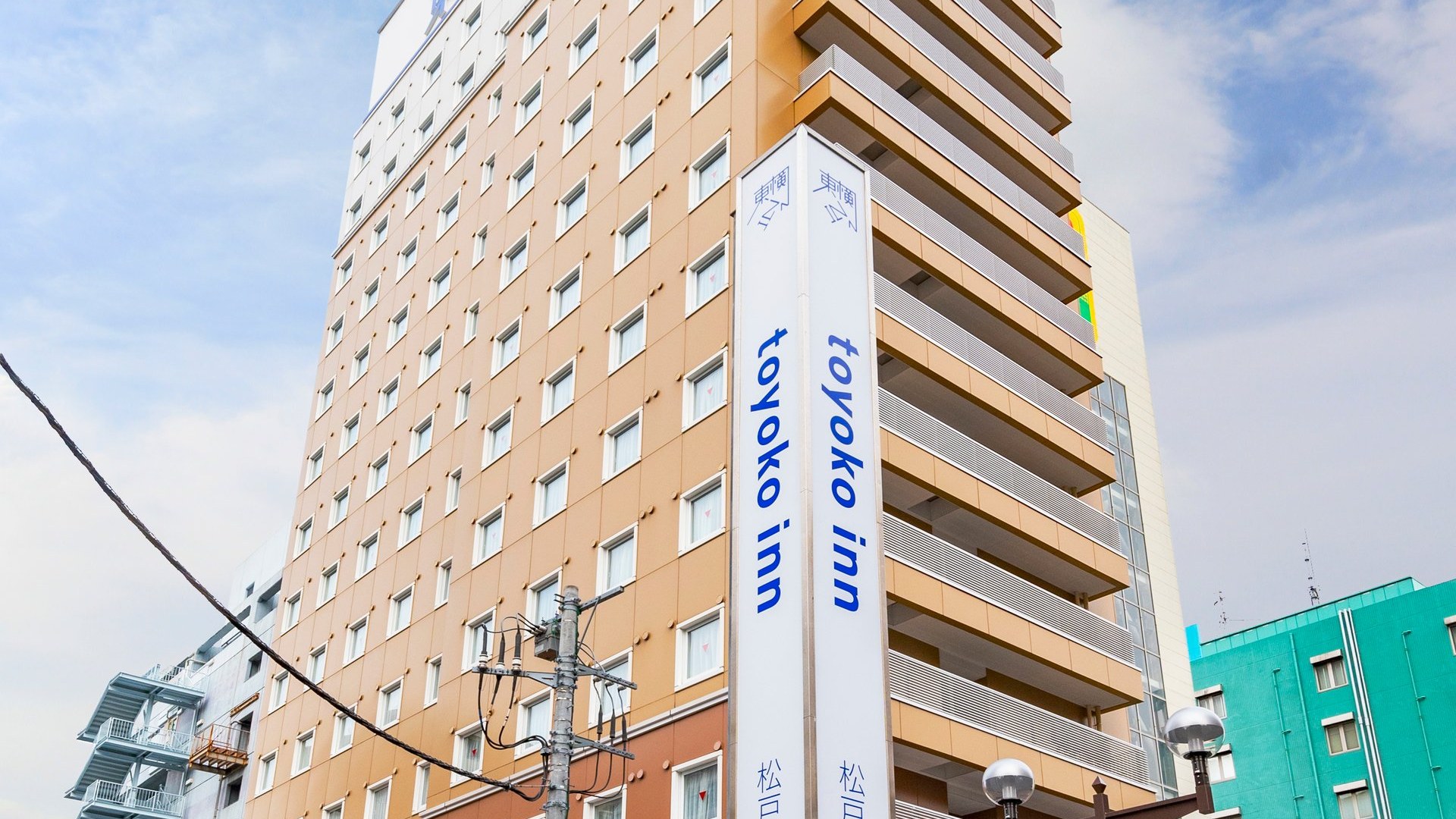 東横INN松戸駅東口 — 松戸市松戸 · JR常磐線松戸駅東口徒歩2分、206室の中規模ビジネスホテル