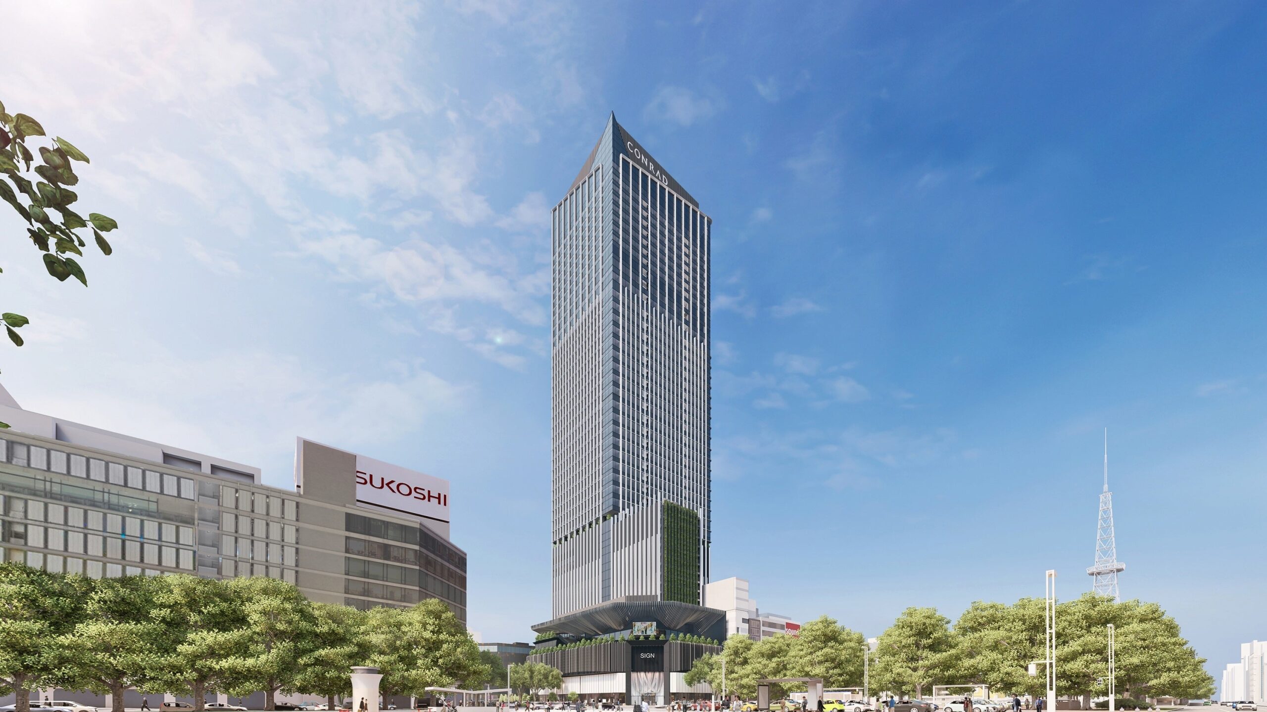 コンラッド名古屋 — 名古屋・栄 · 41階建て複合タワー「ザ・ランドマーク名古屋栄」の31〜41階に2026年7月3日開業