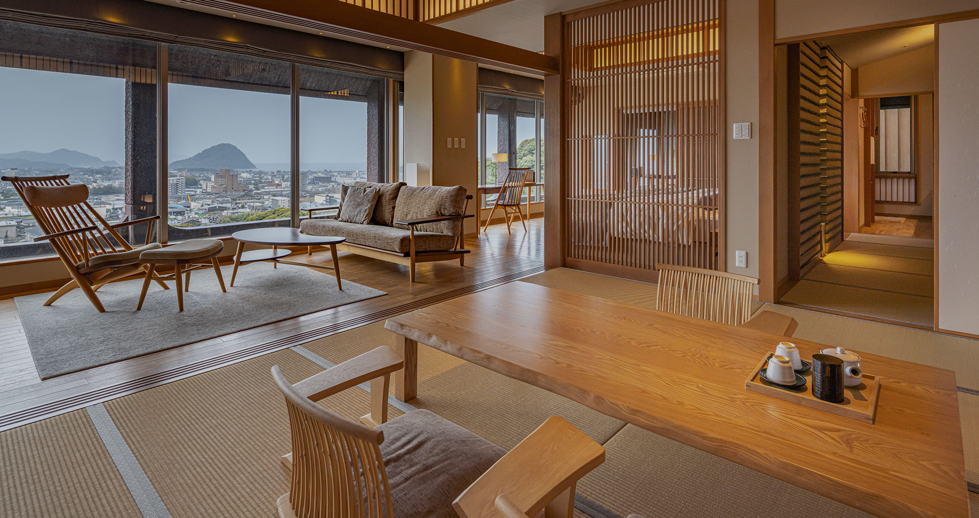 源泉の宿 萩本陣 — 萩市椿東 · 松下村塾近くに建つ自家源泉の温泉ホテル
