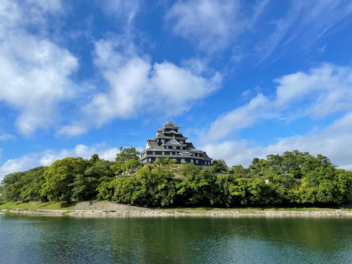 ANAクラウンプラザホテル岡山 — 岡山市北区 · 旭川ごしに望む黒い天守の岡山城（公式サイト掲載写真）