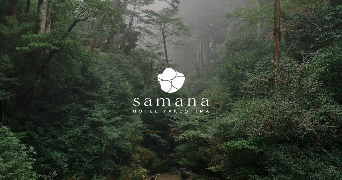 samana hotel Yakushima — 尾之間・屋久島の苔むした森と沢に囲まれた立地