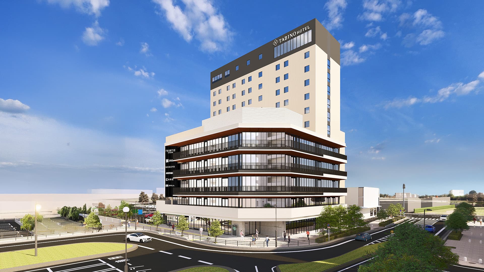 たびのホテルlit豊川 — 豊川市・豊川駅東口 · 2026年11月15日開業、複合ビルFRONTIS TOYOKAWA6〜12階の112室