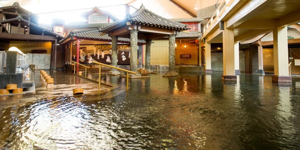 指宿白水館の砂むしと元禄風呂｜館内に薩摩伝承館