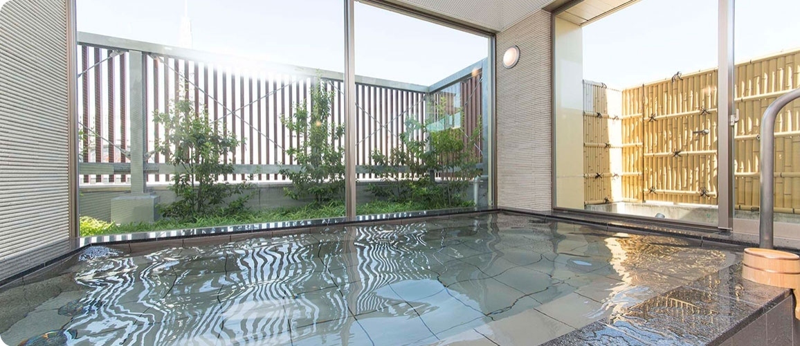 三交イン名古屋錦～四季乃湯～ — 名古屋市中区錦3丁目 · 人工光明石温泉の大浴場「四季乃湯」